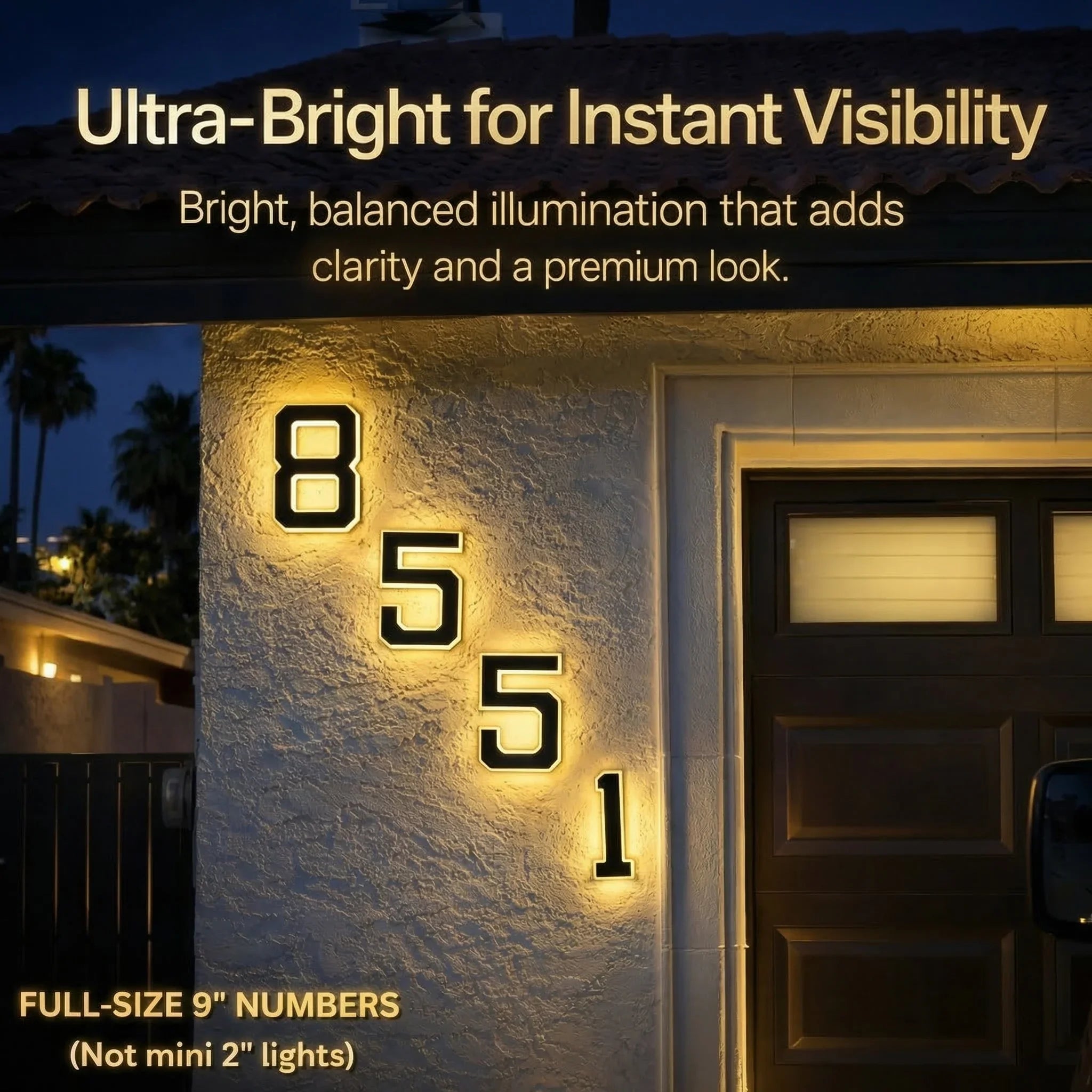 Vori™ Solar House Numbers