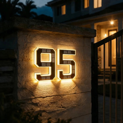 Vori™ Solar House Numbers